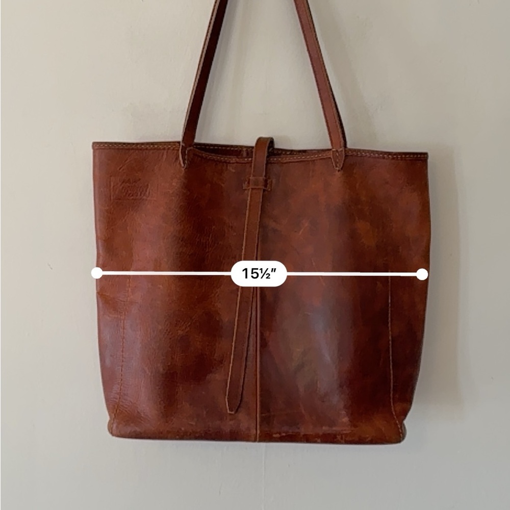 CELIA TOTE GENUINE LEATHER HANDBAG - Picture 7 of 16